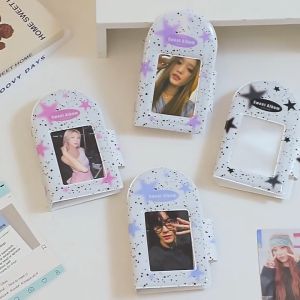 อัลบั้มรูปภาพ PVC ลายศิลปินเกาหลี ไอดอลน่ารัก ขนาดเล็ก 3 นิ้ว 40 ช่อง สําหรับใส่โฟโต้การ์ด