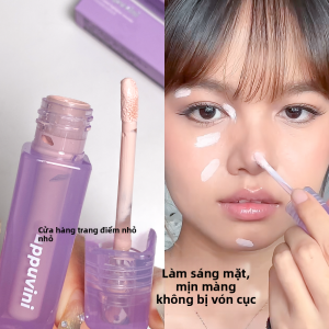 Son Che Khuyết Điểm Dạng Lỏng Cappuvini Water Velvet Highlighter Che Khuyết Điểm Làm Sáng Da Chống Lão Hóa Chống Tia UV Làm Mờ Nếp Nhăn