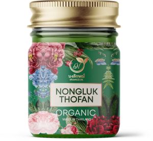 บาล์มนงลักษณ์ ออแกนิก {1ขวด} nongluk สมุนไพรกลิ่นหอมดอกกาสะลอง