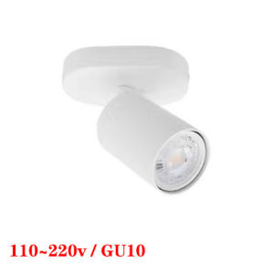 Double Head Surface Mounted Spotlights GU10 Three Head Ceiling Lights Living Room Hallway Background Lights LED Replaceable Bulb Anti-Glare Can Lights