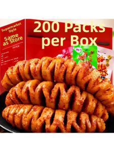 Grilled BBQ Flavor Spicy Vegan Meat Dried Bean Curd Snack Independent Packaging