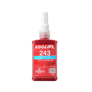 LOOLIFL | 50ml High Strength Thread Locker Red Permanent Anaerobic Adhesive Anti-Vibration Anti-Rust Sealant for Metal Screw Bolt Fastener