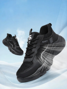 GUYISA | Puncture-Resistant Anti-Smash Steel-Plated Light Anti-Static Insulating Summer Breathable Safety Shoe