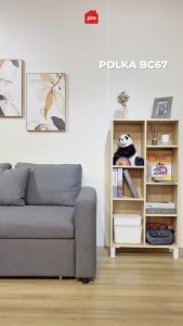 PIRA OX - POLKA BC67 Rak Buku / Rak Serbaguna / Rak 7 Susun