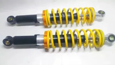 GAS ABSORBER ADJUSTABLE 340mm EX5 CLASS WAVE125 WAVE100 DASH110 Sepasang