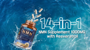 Totaria Liposomal NMN 1000mg Supplement - 14-in-1 NMN with Resveratrol CoQ10 TMG Quercetin & PQQ for NAD+ Levels Cellular Energy & Anti-Aging 60 Capsules