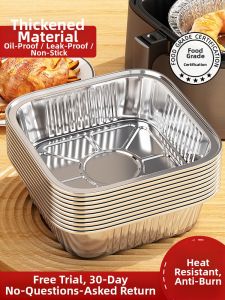 Hourleey | Dedicated to Air Fryer Food-Grade Thickened Tin Tray