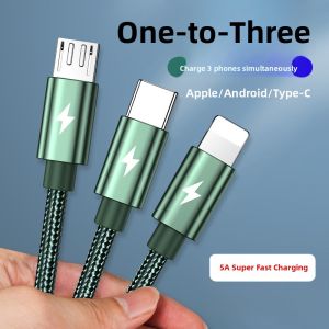 LZ | 5A Super Fast Charging Multi-Cable 3 in 1