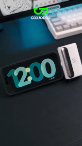 Sạc Dự Phòng GOOJODOQ 10000mAh - 22.5W Siêu Nhanh Tích Hợp Dây Cắm Type-C & Lightning- Bảo Hành