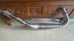 Knalpot racing RX king stainless steel cobra