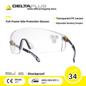 Deltaplus | Clear Dustproof Windproof Industrial Safety Goggles