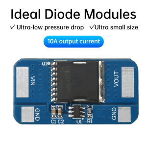 60A Two MOS No Voltage Limit Ideal Diode Module Anti Backflooding Anti Reverse Connection Anti Backup Diode No Ground Required