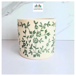 The Leaferie Sora ceramic pot flowerpot flower plant pots planter planters