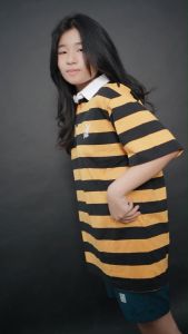 Rown Division Rugby Kaos Pascal Black Yellow