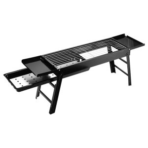 DEMING | Portable Camping Grill Stainless Steel