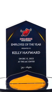ACRYLIC PLAQUE - ACRYLIC TROPHY - AWARD - CUSTOMIZED PERSONALIZED JAY C. DESIGNS - 8050
