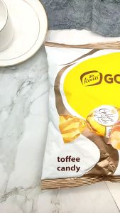 [ Siêu phẩm- cực ngon ] Kẹo Socola Nga Bông Huệ Vàng Konti “Golden Lily” gói 500g