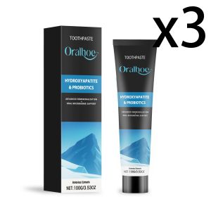 oralhoe | Hydroxyapatite Toothpaste Cleaning Whitening Stain Removal Relieve Tooth Sensitivity Lactic Acid Bacteria Brightening Toothpaste