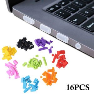 Universal Silicone Anti-dust Plug Notebook Dustproof Stopper Laptop Type C USB VGA Dust Plug Computer Interface Waterproof Cover