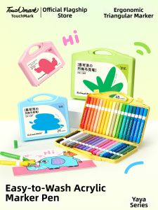 Touch mark | Easy to Wash Non-bleeding Art Markers 24 Colors