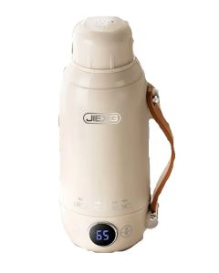 JIEXG | Portable Travel Electric Kettle Thermos Bottle
