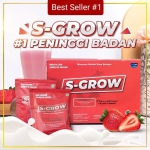 Susu S-GROW: Solusi Peninggi Badan Terbaik