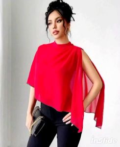 NICOLESummerwear Boho  Asymetric Korean Fashion Casual Plain Color Top   - xs to large  - classy and elegant - timeless classic  - timeless top - casual or party - classic top - super kapal ng tela - hindi kayo magsisi - our aim is to produce quality clot