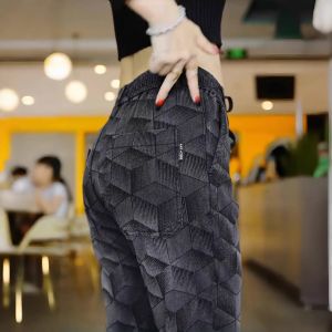 กางเกงลำลองชายทรงหลวมเอวกลาง กางเกงขายาวทรงตรงยืดหยุ่นสูง ผ้าฝ้ายผสมโพลีเอสเตอร์ กางเกงขายาวทรงหลวมสำหรับฤดูใบไม้ผลิและฤดูใบไม้ร่วง