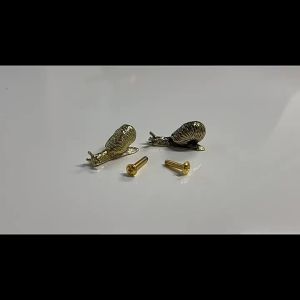 Brass Door Handle Snail Design Cabinet Door Knob for Living Room Bedroom Bathroom New Chinese Style Cabinet Pulls
