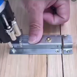 Sliding Bar Type Stainless Steel Door Spring Bolt Lock Heavy Duty Safety Lock Automatic Spring Latch