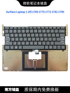 Surface Laptop 2nd Gen Notebook Keyboard Replacement Compatible with 1769 1782 1770 1772 Models High Quality Internal Keyboard