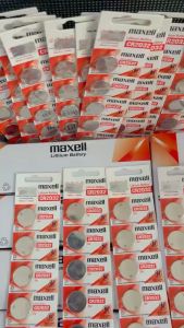 Vỉ 5 Viên Pin Maxell CR2032 / CR2025 / CR2016 Maxell Lithium 3V Made in Japan chính hãng