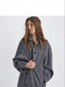 ICICLE | Womens Light Autumn Wool Double Face Long Coat