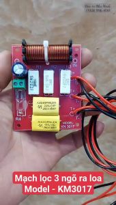 MẠCH LỌC LQA KÉO KM3017 Bass - Mid - Treble - Phân tần Loa Kéo 3 đường tiếng ( GIÁ BÁN 1 CÁI )