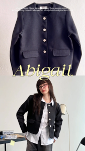 Sudpung Abigail_SP084 เบลเซอร์ผู้หญิง ผ้าลินิน ทรงยาว ใส่สบาย มีช่องกระเป๋า ใส่ทำงาน/ออกงาน