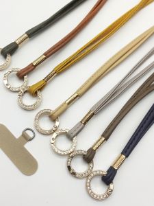 Fashionable Outdoor Womens Mobile Phone Lanyard Long Pendant Hanging Decoration Crossbody Strap Anti-Loss Rope Handbag