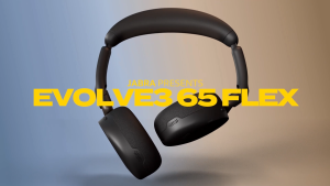 [NEW] Jabra Evolve3 65 Flex MS Stereo Wireless Professional Bluetooth Foldable Headset Office Headphones