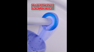 ที่ขัดห้องน้ำพร้อมน้ำยาใช้แล้วทิ้ง แปรงชักโครก ที่ขัดห้องน้ำ แปรงล้างห้องน้ำ สิ่งสกปรก พร้อมจัดส่งในไทย