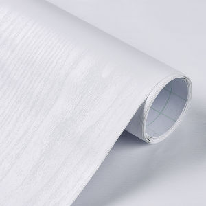Self-adhesive Wood Wallpaper Table Wardrobe Door Cabinet Furniture Decor PVC Film Thickened Waterproof  100CM