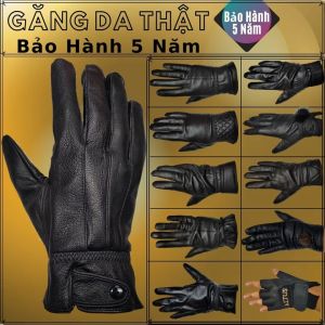Găng Tay Da Thật Nam Nữ - Da Bò Da Dê Da Cừu Mỏng Nhẹ Đi Mưa Thoải Mái Dễ Lái Xe Thời Trang Sang Trọng - Không Bong Nổ - BH 5 Năm - Lazada
