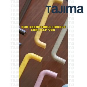 Tajima Two Tone Colorful Kitchen Cabinet Handles Drawer Pulls Small 76mm