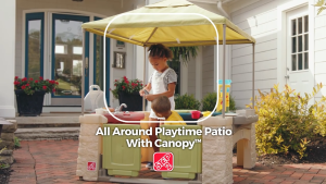 Step2 All Around Playtime Patio with Canopy บ้านระเบียงแสนรัก บ้านจำลอง เสริมพัฒนาการเด็ก มาตรฐาน USA