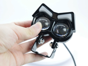Owl MDL Mini Driving Light | 12000LM Super Bright | Dual Color White/Yellow | Hi/Lo Beam
