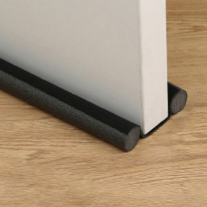 93CM Có Thể Điều Chỉnh Đáy Cửa Niêm Phong Dải Chống Chịu Thời Tiết Chống Gió Dày Chống Lạnh Khoảng Cách Chặn Cao Su Cửa Cách Âm Dải