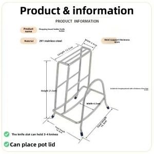 gumahus | Extra Thick Stainless Steel Storage Rack Multipurpose