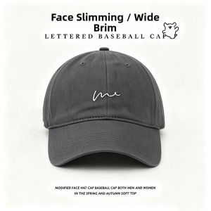 JIFANPAUL | Face Slimming Versatile Red Womens Baseball Cap