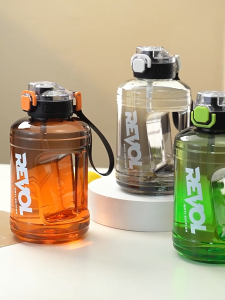 Water Bottle Air Botol Besar Large Capacity Drinking Jug for Sports Gym Fitness Tumbler Outdoor Bottle 大容量水杯