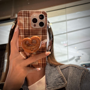 เคสโทรศัพท์มือถือ iPhone ลายสก็อต Adorable สำหรับ Apple 15 pro 16 pro Max 13/14pm รุ่นผู้หญิง ป้องกันการตกหล่น ด้านนอกนิ่ม ด้านในแข็ง