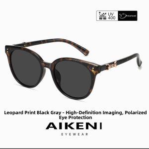 AIKENI | Ultra-light Gradient Polarized Sunglasses for Square and Round Faces with UV Protection Prescription