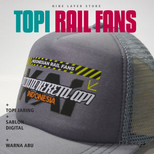 Topi pecinta kereta api indonesia juli 2024